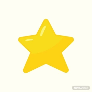 Yellow Star Vector