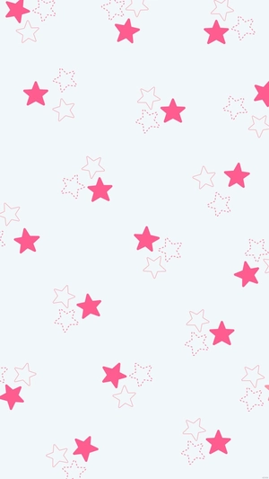 Pink Star Background