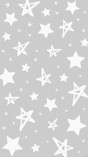 Grey Star Background