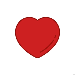 Red Heart Clipart