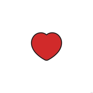 Small Red Heart Clipart