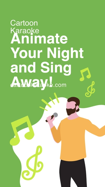 Free Animated Karaoke Whatsapp Post Template to Edit Online