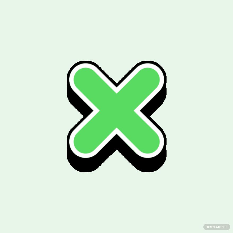 Animated Multiply Sign Sticker