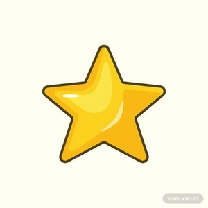 Cartoon Star Vector