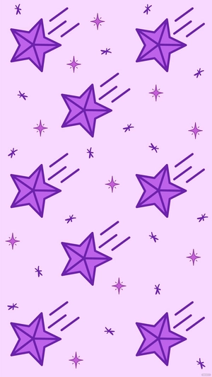 Purple Star Background