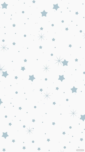 Pastel Blue Star Background