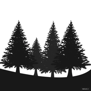 Tree Line Silhouette