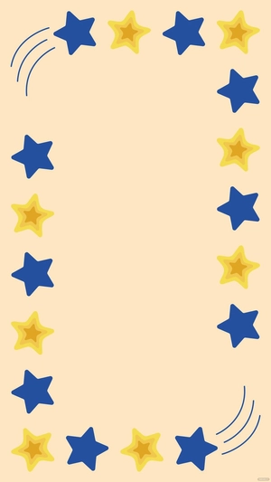 Star Border Background