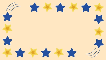 Free Star Border Background Template to Edit Online