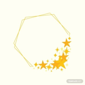 Star Border Vector
