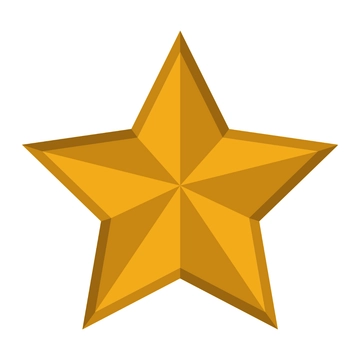 Free Embossed Star Clipart Template to Edit Online