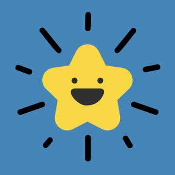 Free Happy Star Clipart Template to Edit Online
