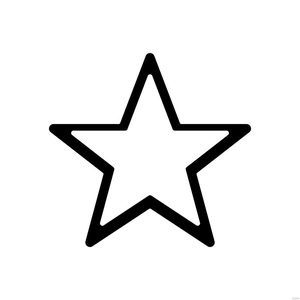 Star Outline Clipart