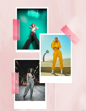 Fashion Photo Collage
