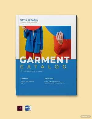 Garment Catalog Template