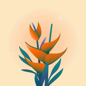 Free Exotic Tropical Flower Clipart Template to Edit Online