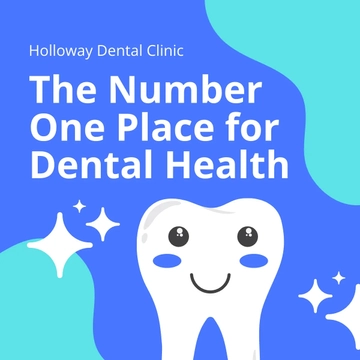 Free Dental Clinic Instagram Post Template to Edit Online