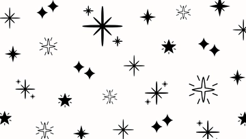Free Black Star White Background Template to Edit Online