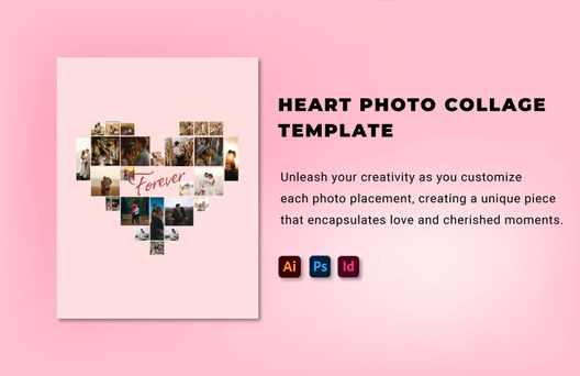 Heart Photo Collage