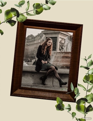 Framed Photo Collage Template