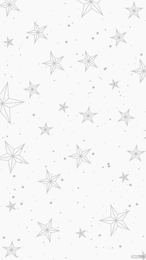 Glitter Star Transparent Background