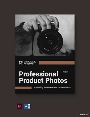 Product Photography Lookbook Template