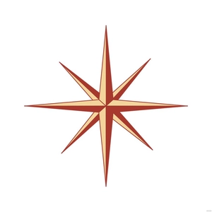 Retro Star Clipart