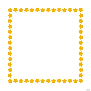 Star Frame Clipart
