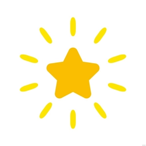 Sparkling Star Clipart