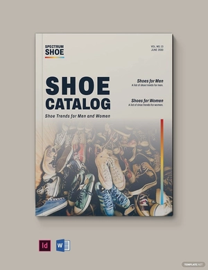 Simple Shoe Catalog Template
