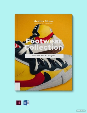 Shoe Advertising Catalog Template