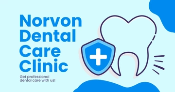 Free Professional Dental Care Facebook Post Template to Edit Online