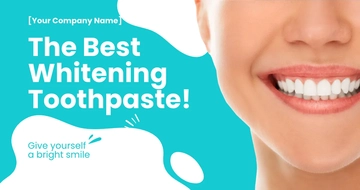 Free Teeth Whitening Facebook Post Template to Edit Online