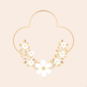 Flower Border Illustration