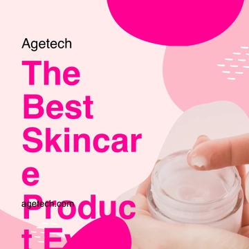 Free Aesthetic Skincare Instagram Post Template to Edit Online