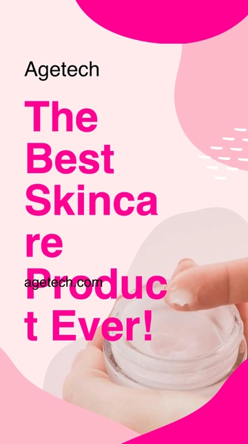 Free Skin Care Instagram Story Template to Edit Online