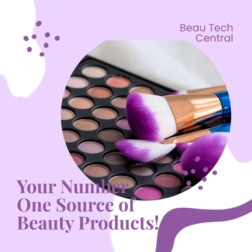 Free Beauty Product Instagram Post Template to Edit Online