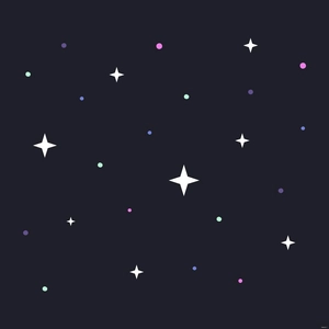 Space Stars Clipart