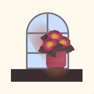 Vintage Rose Illustration