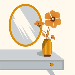 Dried Flower Illustration