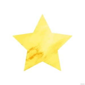 Watercolor Star Clipart