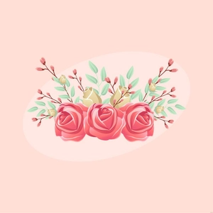 Wedding Flower Illustration