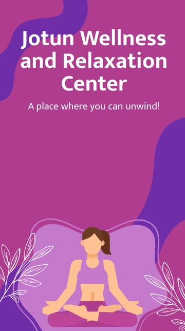 Free Wellness Snapchat Geofilter Template to Edit Online