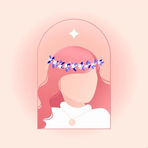 Flower Crown Illustration