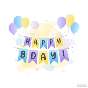Decorative Happy Birthday Vector