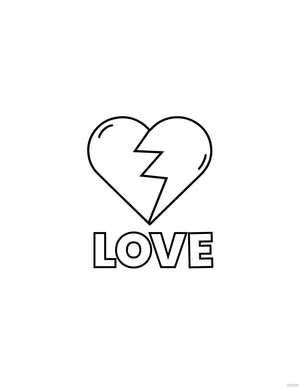Love Broken Heart Drawing