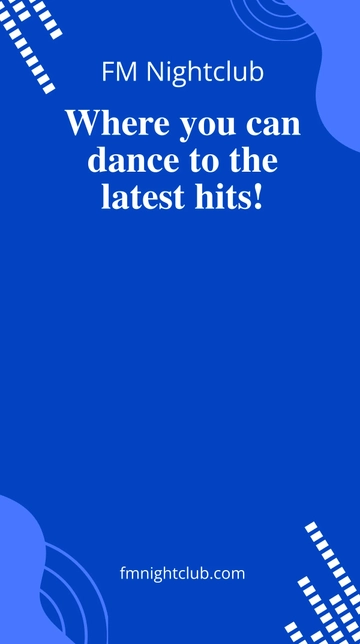 Free Music Nightclub Ad Snapchat Geofilter Template to Edit Online