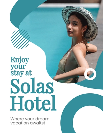 Free Dream Vacation Flyer Template to Edit Online