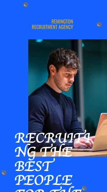 Free Agency Instagram Story Ad Template to Edit Online