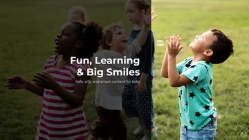 Free Kids Youtube Banner Template to Edit Online